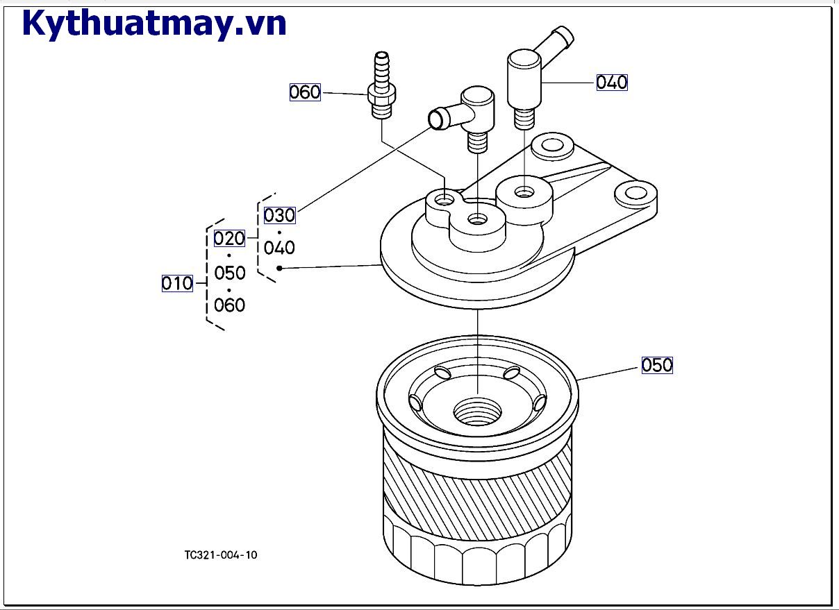 Bộ lọc nhiên liệu ( những bộ phận cấu thành)